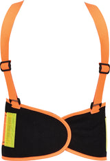 HIGH VISIBILITY BACK SUPPORT BELT,ORANGE (YT-742411)