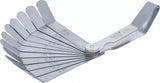 PRECISION FEELER GAUGES, BENT | 12 BLADES (3184)
