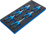 TOOL TRAY 1/3: PRECISION PLIERS SET "MINI" | 6 PCS. (4024)