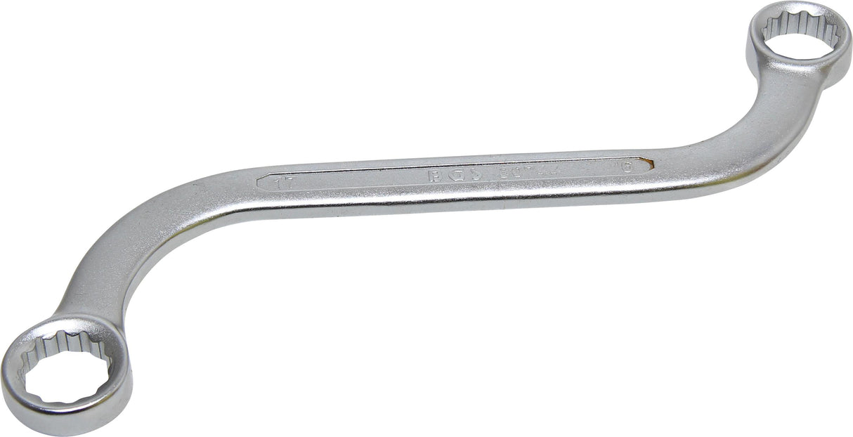 S-TYPE DOUBLE RING SPANNER, 12-POINT | 16 X 17 MM (30744)