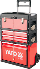 TROLLEY TOOL BOX MADE UP OF 3 PARTS (YT-09101)