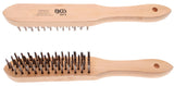 HANDHELD BRUSH | STEEL WIRE | 5-ROWS | 300 MM (3073)