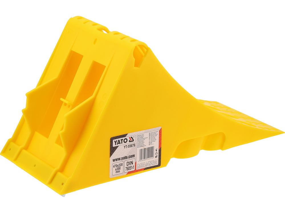 TRUCK WHEEL CHOCK | 470X200MM (YT-55676)