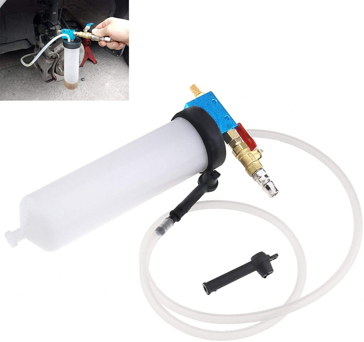 BRAKE FLUID BLEEDER / EXTRACTOR TOOL PNEUMATIC (H1071)
