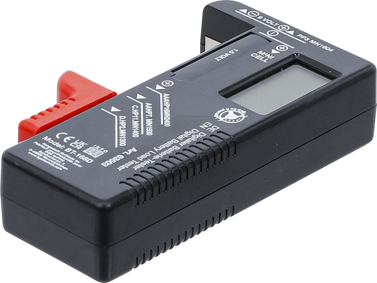 DIGITAL BATTERY LOAD TESTER | 1.5V / 9V (63503)