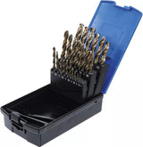 TWIST DRILL SET | HSS-G M35 COBALT STEEL | 1 - 13 MM | 25 PCS. (116)