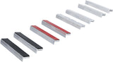 BENCH VICE JAW PROTECTOR SET | ALUMINIUM | 150 MM | 8 PCS. (8442-2)