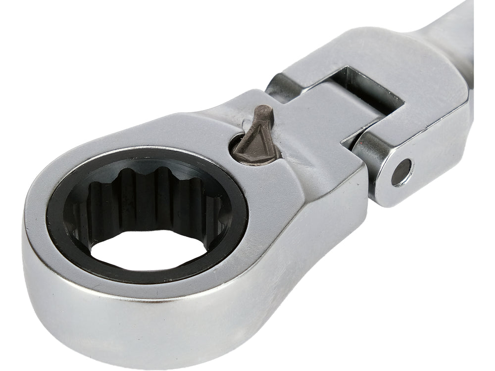 RATCHETING STUBBY WRENCH SET | REVERSIBLE | SWIVEL HEAD | 8 - 17 MM | 6 PCS (YT-16977)