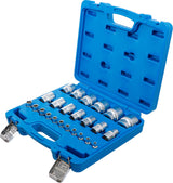SOCKET SET, HEXAGON | 6.3 MM (1/4") / 12.5 MM (1/2") DRIVE | INCH SIZES | 24 PCS. (2246)