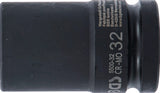 IMPACT SOCKET HEXAGON, DEEP | 25 MM (1") DRIVE | 32 MM (5500-32)