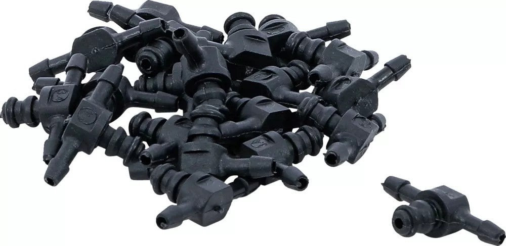 PLASTIC CONNECTOR SET | T-SHAPE | 20 PCS. (8107-20)