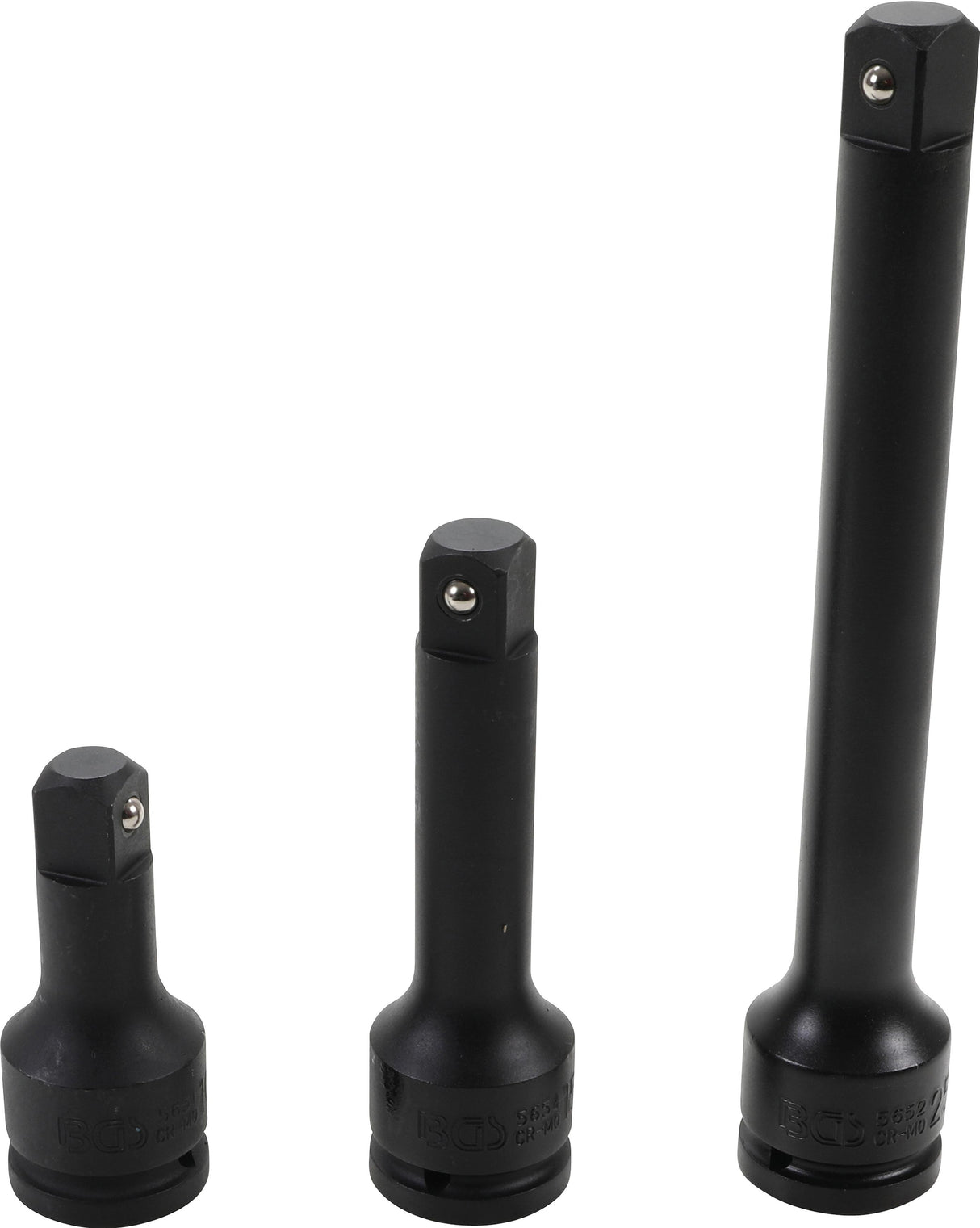 IMPACT EXTENSION BAR SET | EXTERNAL/INTERNAL SQUARE 20 MM (3/4") | 3 PCS. (8840)