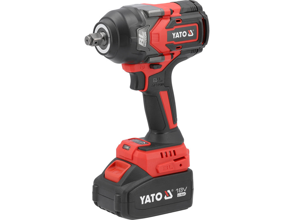IMPACT WRENCH 18V 1/2'' 1200NM - 4AH (YT-828071)