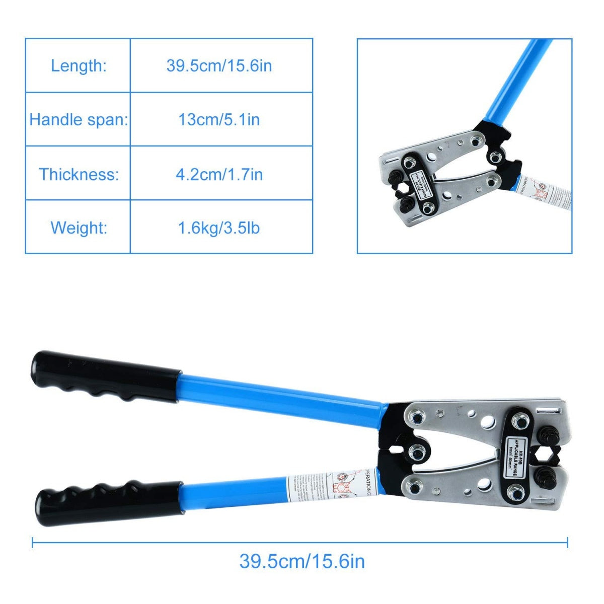 WIRE CRIMPING AND CABLE CUTTER SET | 2 PCS. (CT02)