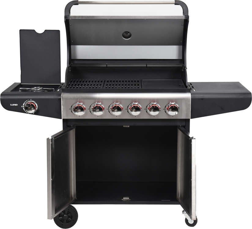 OUTDOOR GRILL | GAS | 6 + 1 | STAINLESS STEEL | 18.2 KW (99653)