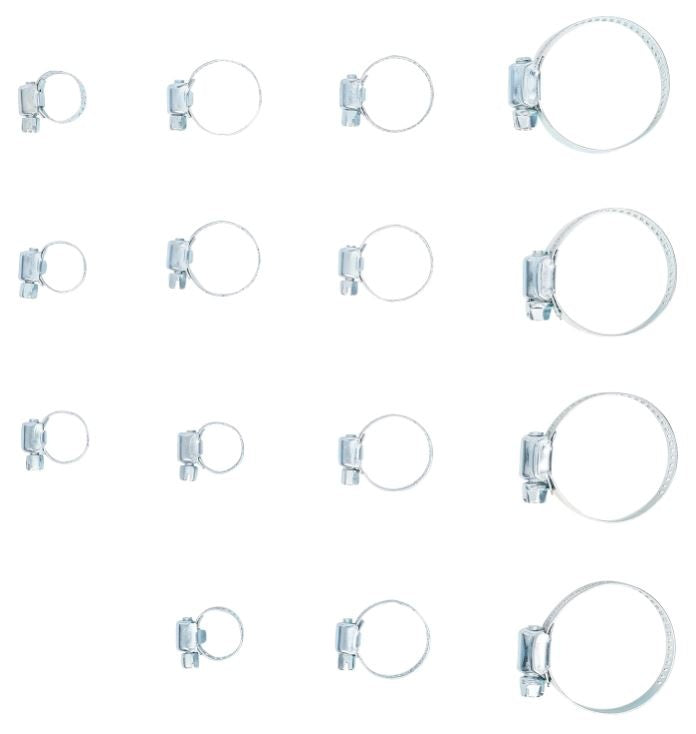 HOSE CLAMPS SET | 10 - 45 MM | 15 PCS (88185)