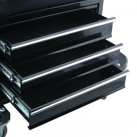 TOOL CABINET / STOOL WITH 3 DRAWERS AND FOLDABLE 2 TRAYS / SHELVES (V7031)