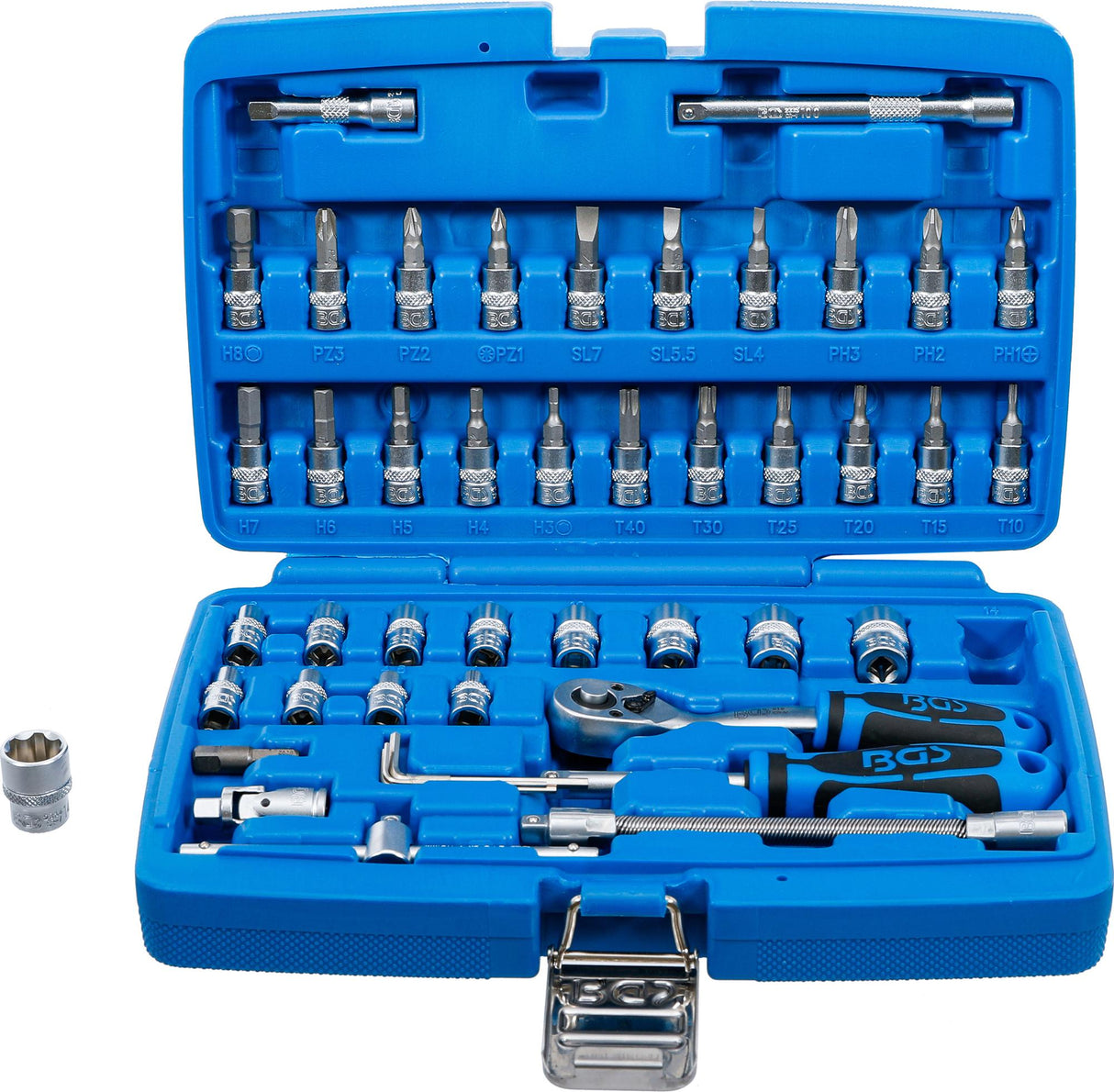 SOCKET SET | 6.3 MM (1/4") DRIVE | 46 PCS. (2145)
