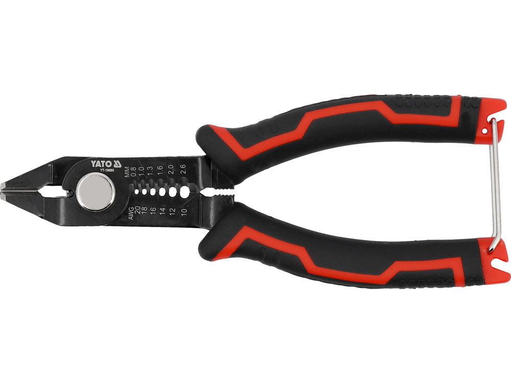 SMALL WIRE CUTTER & STRIPPER 160MM (YT-19695)