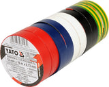 INSULATION TAPE MATT 0.13MM 12MMX10M MIX (YT-8156)