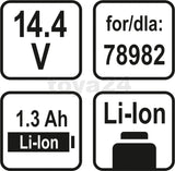 BATTERY 14.4V LI-ION 1.3AH (78986)