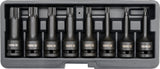 IMPACT BIT SOCKET SET SPLINE 8PCS  1/2" (YT-1069)
