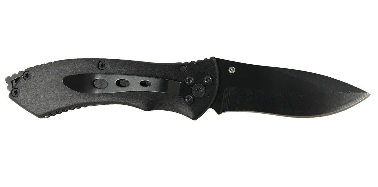 FOLDING KNIFE | BLACK FINISH WITH MATTE TEXTURE | 16.3 CM (FK6)