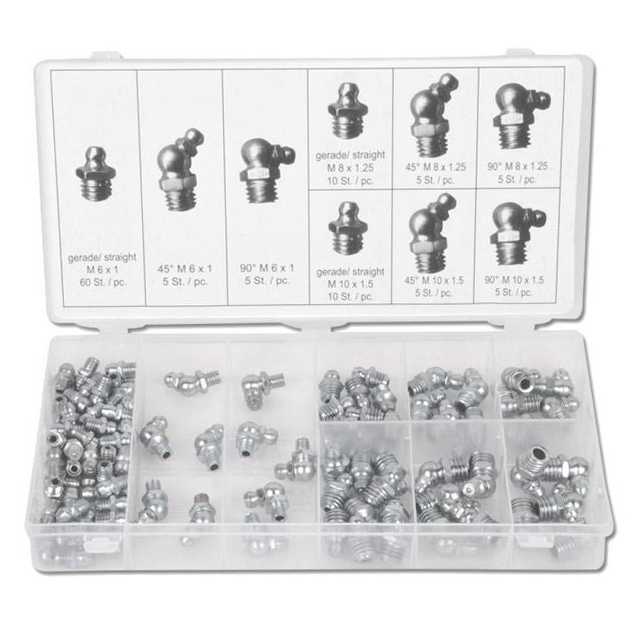 GREASE NIPPLE ASSORTMENT | 110 PCS. (8065)