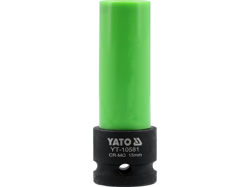WHEEL NUT SOCKET 15MM STANDARD (YT-10581)