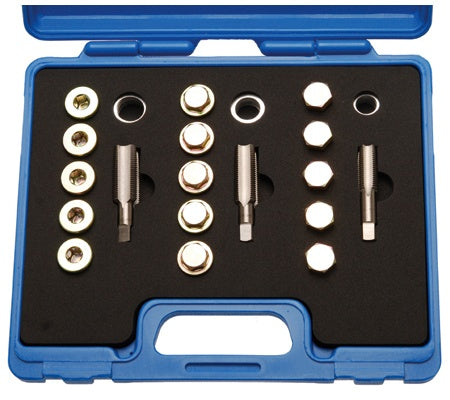 OIL DRAIN PLUG REPAIR KIT 48 PCS. "BGS-TECHNIC" (125)
