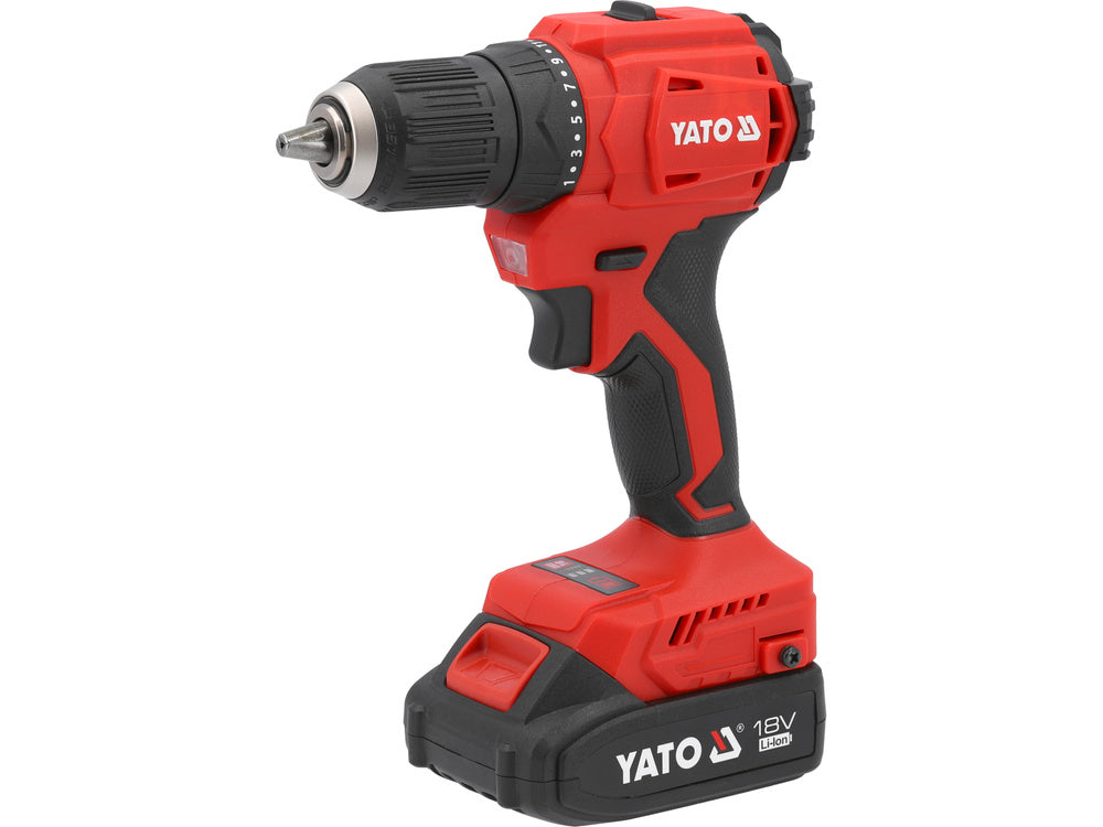 DRILL DRIVER 18V BL MOTOR 45NM  - 2AH (YT-827788)