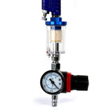 SPRAY GUN | HVLP | 600 CM³ | Ø 1.4 MM / Ø 1.7 MM | 3 IN 1 SET (H827-F)