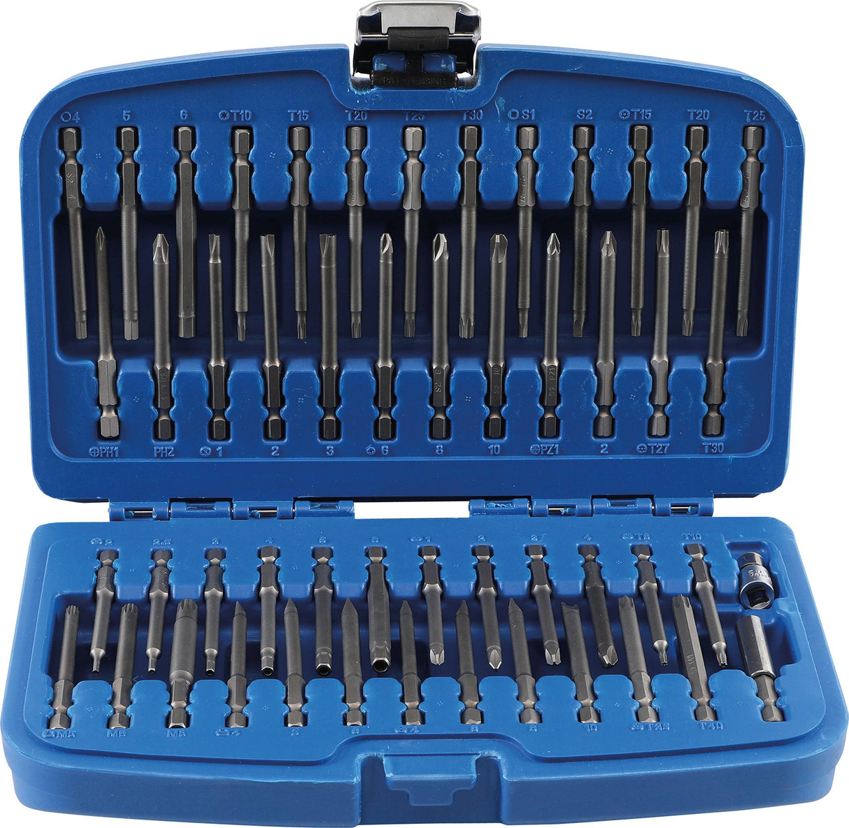 BIT SET FOR SECURITY SCREWS, LONG | 51 PCS. (757)