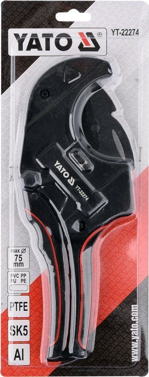 PVC PIPE CUTTER 75MM PTFE (YT-22274)