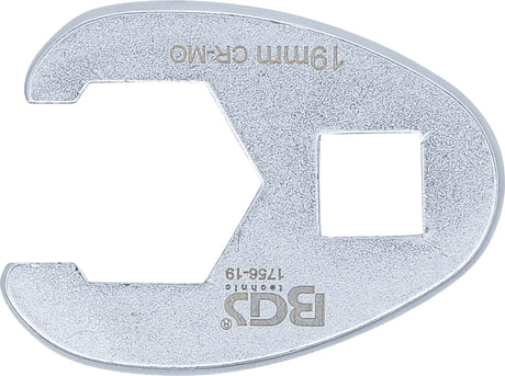 CROWFOOT SPANNER | 10 MM (3/8") DRIVE | 19 MM (1756-19)