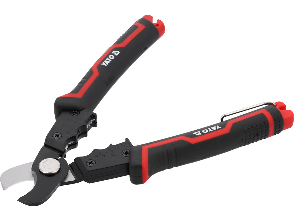 WIRE STRIPPER AND CUTTER PLIERS 175MM (YT-19692)