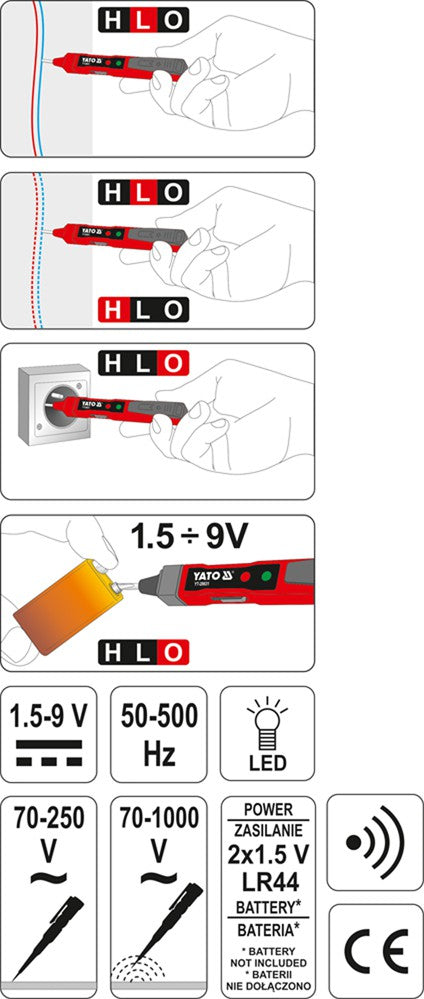 VOLTAGE TESTER (YT-28631)
