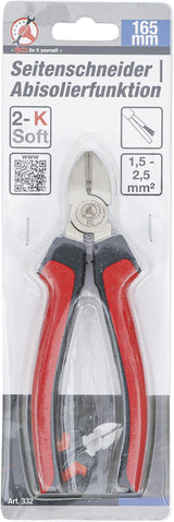 DIAGONAL SIDE CUTTERS | STRIPPER FUNCTION | 165 MM (332)