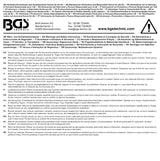 EMPTY CASE FOR BGS 2290 (2290-LEER)