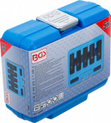 TWIST SOCKET SET (SPIRAL PROFILE) / SCREW EXTRACTOR, DEEP | 10 MM (3/8") DRIVE | 10 - 16 MM | 5 PCS. (74568)