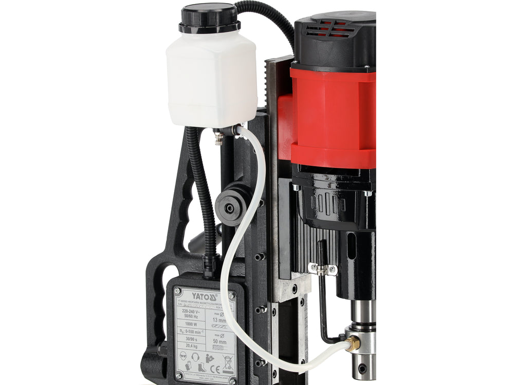 MAGNETIC DRILLING MACHINE | 1800W | ELECTROMAGNETIC BASE | MORSE MT2 (YT-820502)