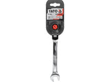 FLEX. RATCHET COMBINATION WRENCH 15MM (YT-1681)