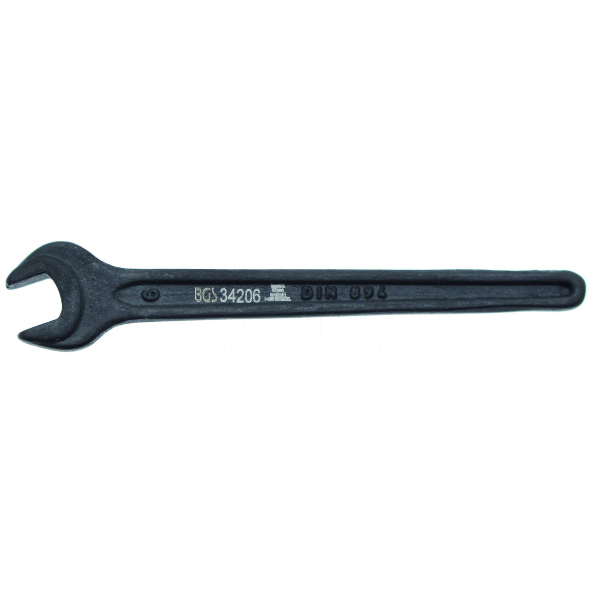 SINGLE OPEN END SPANNER | DIN 894 | 6 MM (34206)