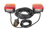 TRAILER LAMPS | MAGNETIC | WITH PLUG | 2 PCS. (MTL101B)