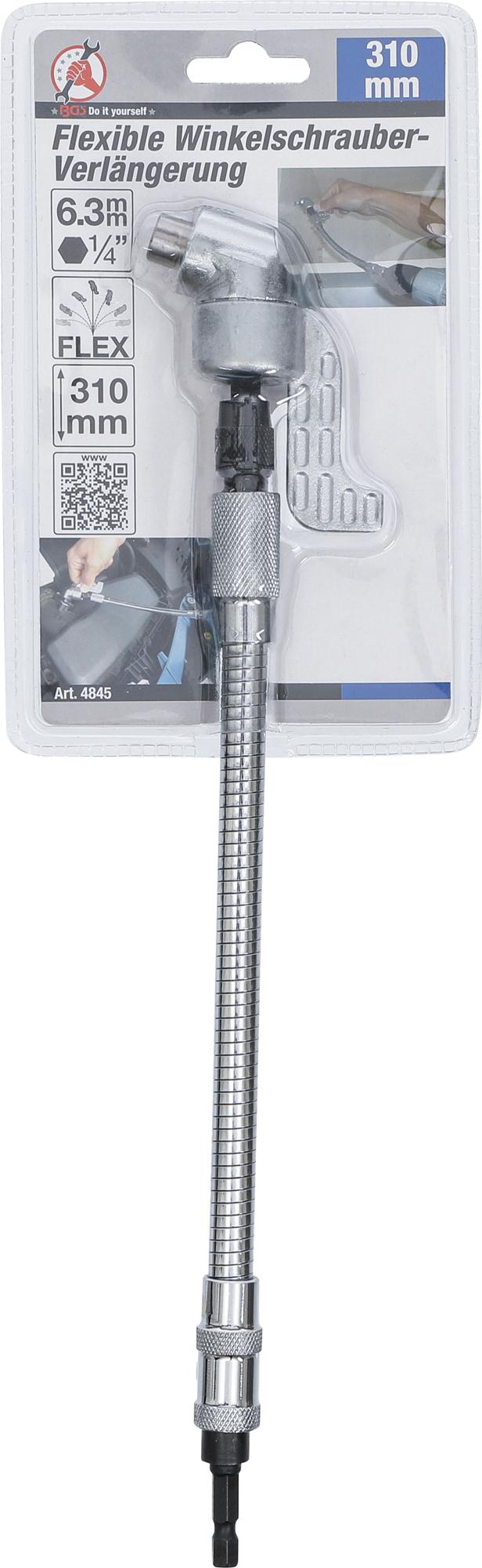FLEXIBLE ANGLE BIT HOLDER EXTENSION | 6.3 MM (1/4") | 310 MM (4845)