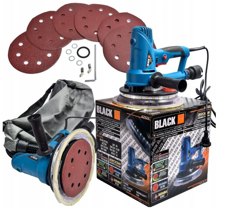 WALL / CEILING SANDER | WITH LED | 225 MM (H42601)