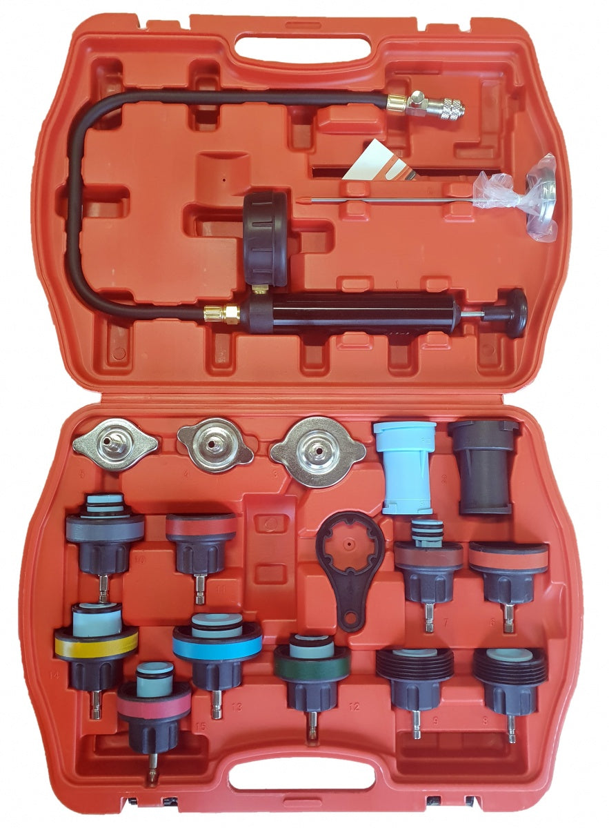 COOLING SYSTEM TESTER | 0 - 2.5 BAR | 18 PCS. (SK2111)