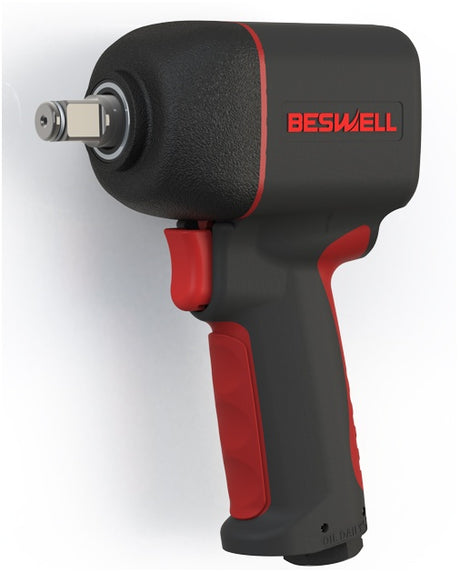 PNEUMATIC IMPACT WRENCH NARROW MINI (119 MM) 1/2", 1220 NM (BW-112N2)