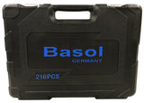 TOOL SET | 6.3 MM (1/4") / 10 MM (3/8") / 12.5 MM (1/2") | 216 PCS. (BS121216)
