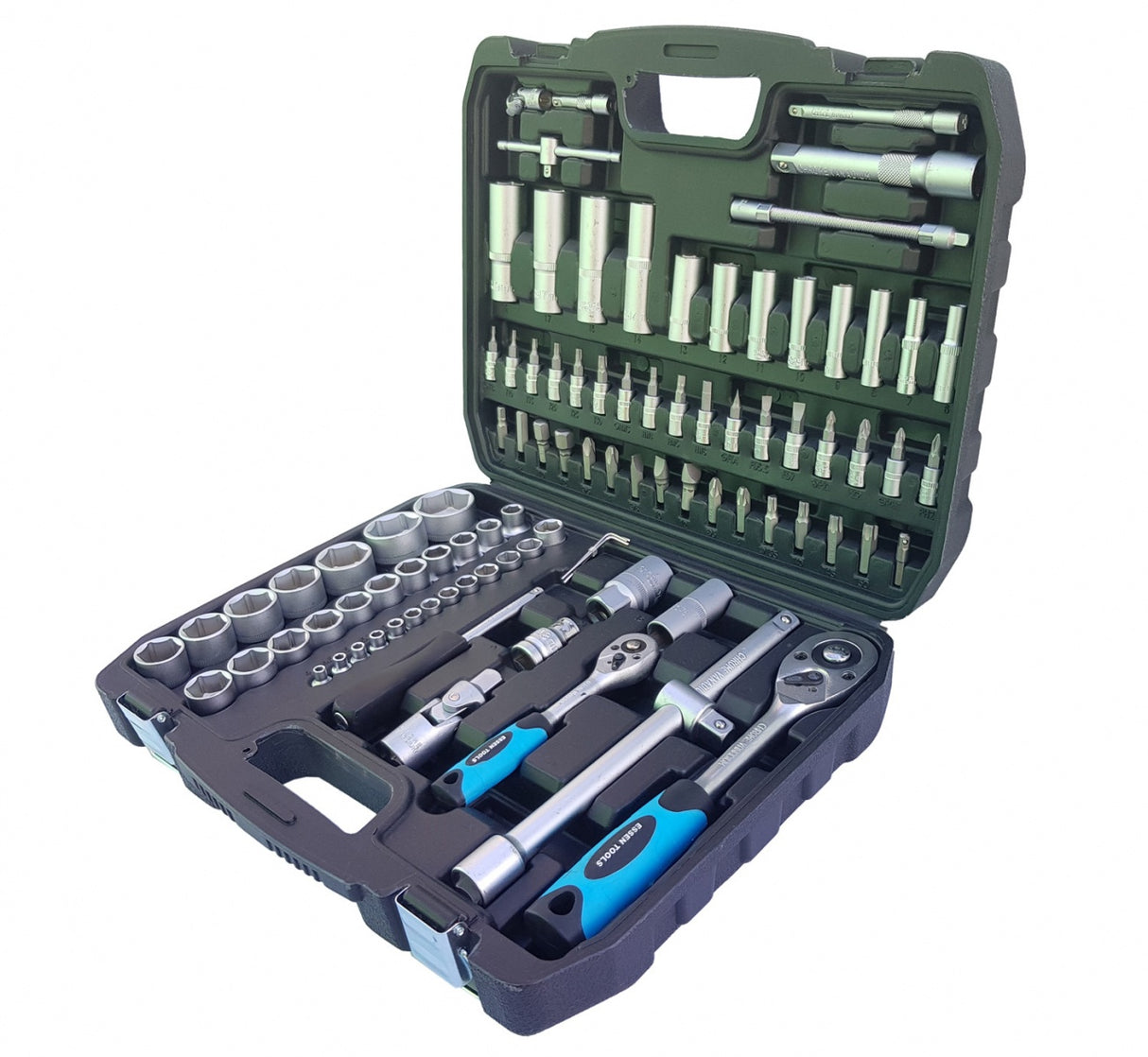 TOOL SET | 6.3 MM (1/4") + 12.5 MM (1/2") | 94 PCS. (ES78094)